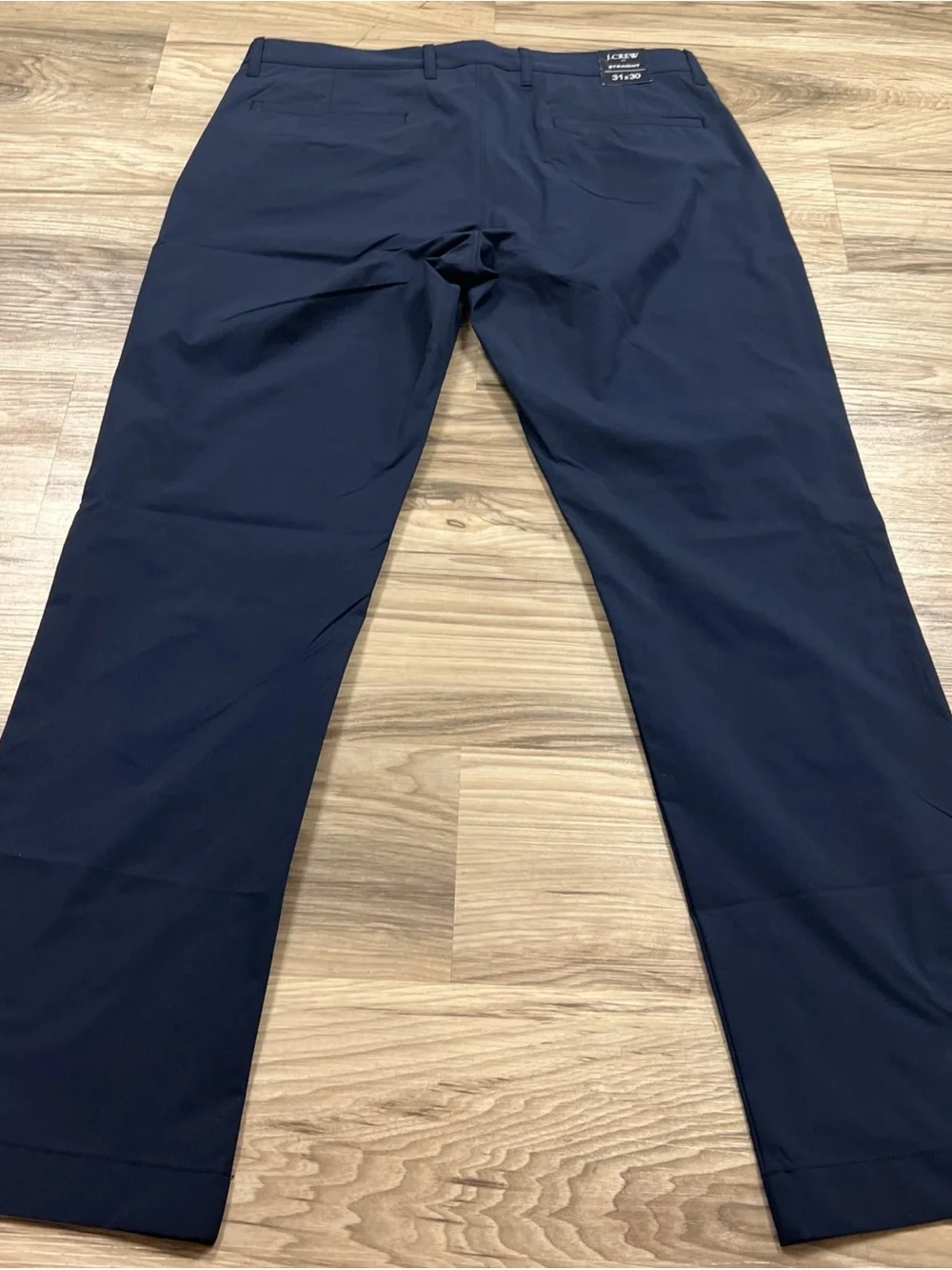 J.CREW Straight-fit Tech Chino Pant Casual Preppy Navy Men’s 31x30 CG391 NWT $98